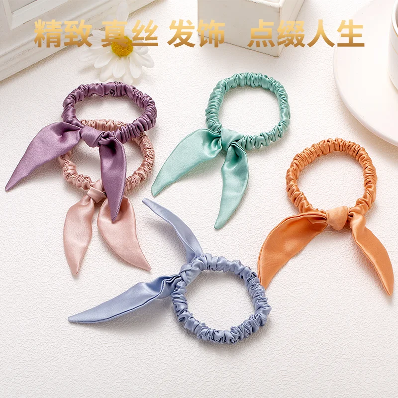 Silk Bow Scrunchies